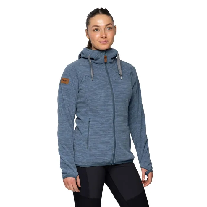 Bergans Of Norway Fleece Hareid Fleece W Jacket Orion Blue 8211 Women