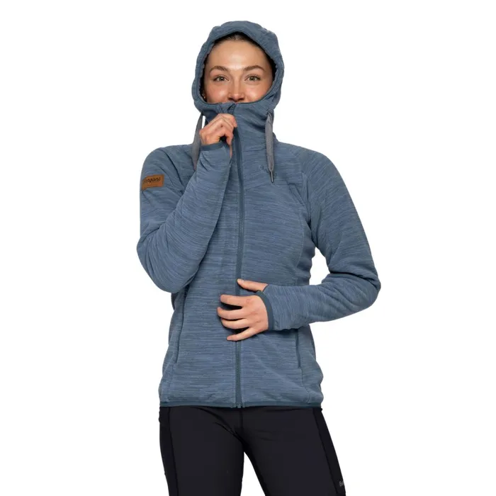 Bergans Of Norway Fleece Hareid Fleece W Jacket Orion Blue 8211 Women