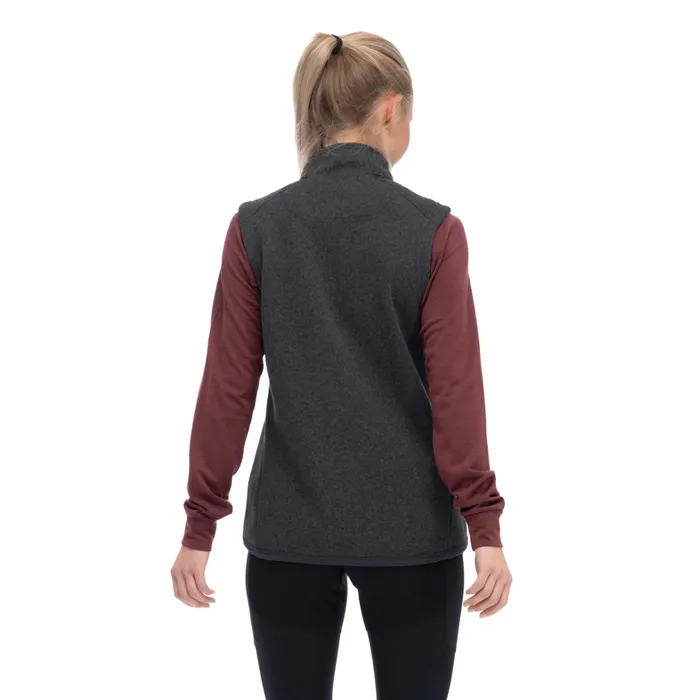 Bergans Of Norway Fleece Kamphaug Knitted Vest Dark Shadow Grey 8211 Women