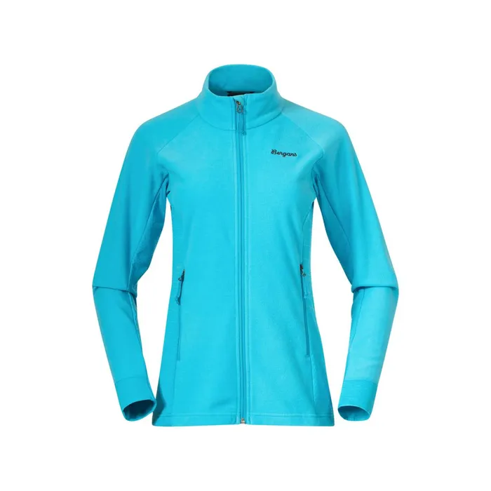 Bergans Of Norway Fleece Rabot Fleece Midlayer Jacket Aqua Lagoon 8211 Women
