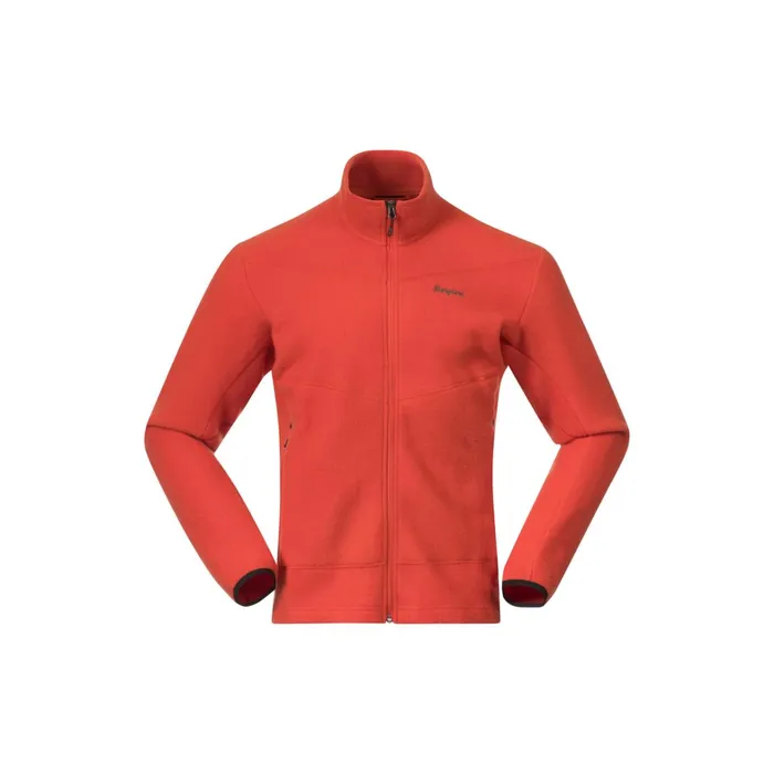 Bergans Of Norway Fleece Rabot Merino Fleece Midlayer Jacket Lava 8211 Men