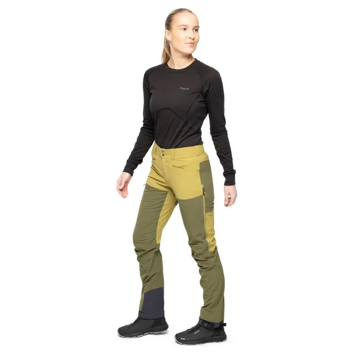 Bergans Of Norway Hiking Pants Bekkely Hybrid W Pants Olive Green Dark Olive Green 8211 Women