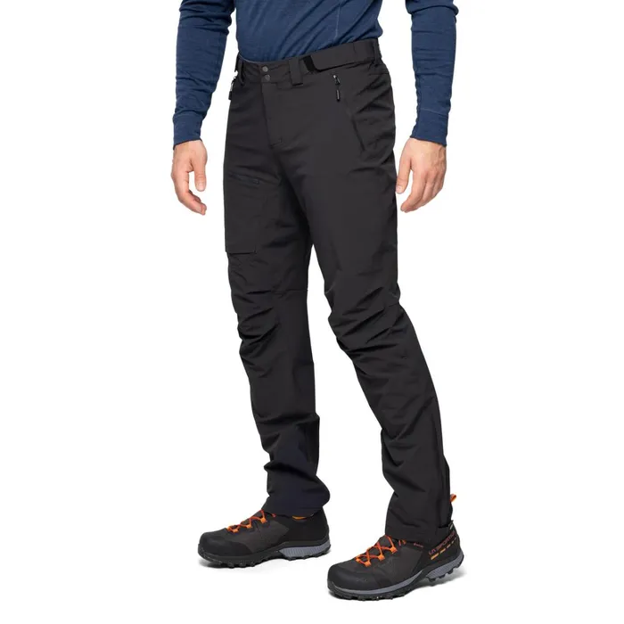 Bergans Of Norway Hiking Pants Breheimen Softshell Pants Black Solid Charcoal 8211 Men