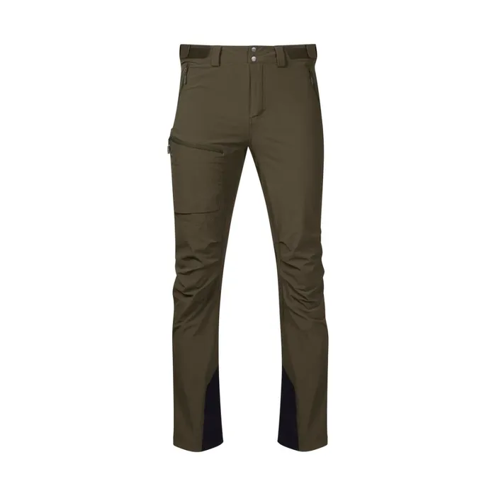 Bergans Of Norway Hiking Pants Breheimen Softshell Pants Dark Green Mud 8211 Men