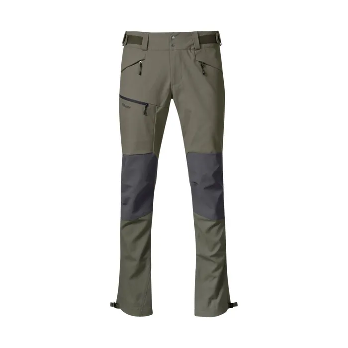 Bergans Of Norway Hiking Pants Fjorda Trekking Hybrid Pants Green Mud Solid Dark Grey 8211 Men