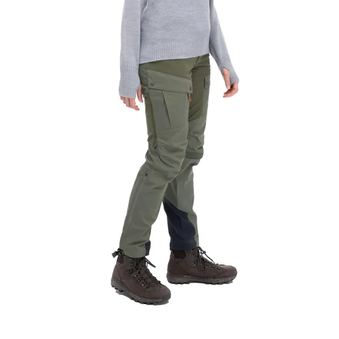 Bergans Of Norway Hiking Pants Nordmarka Favor Outdoor Pants Green Mud 8211 Women
