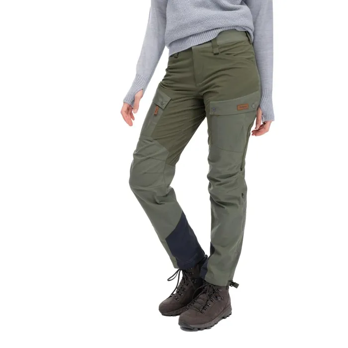 Bergans Of Norway Hiking Pants Nordmarka Favor Outdoor Pants Green Mud 8211 Women