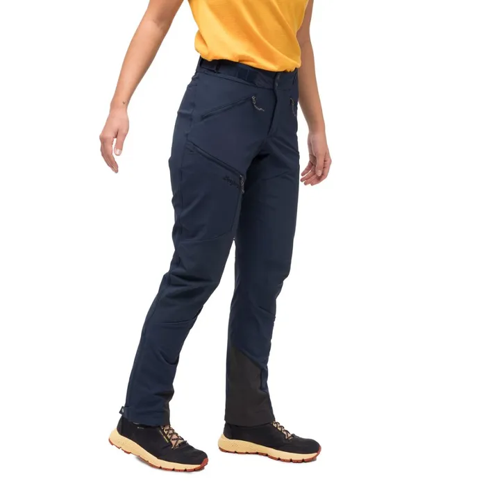 Bergans Of Norway Hiking Pants Tind Softshell Pants Navy Blue 8211 Women