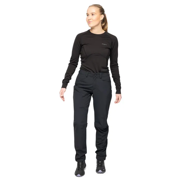 Bergans Of Norway Hiking Pants Vaagaa Light Softshell Pants Black 8211 Women