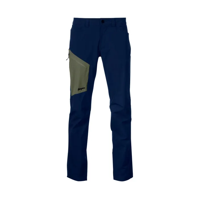 Bergans Of Norway Hiking Pants Vaagaa Light Softshell Pants Navy Blue Greenmud 8211 Men