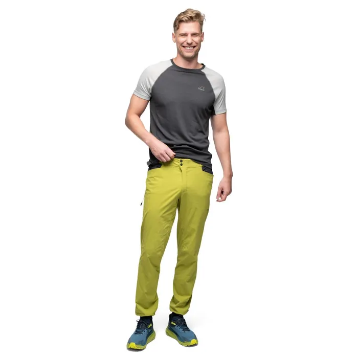 Bergans Of Norway Hiking Pants Y Lightline Vapor Pants Golden Lime Green 8211 Men