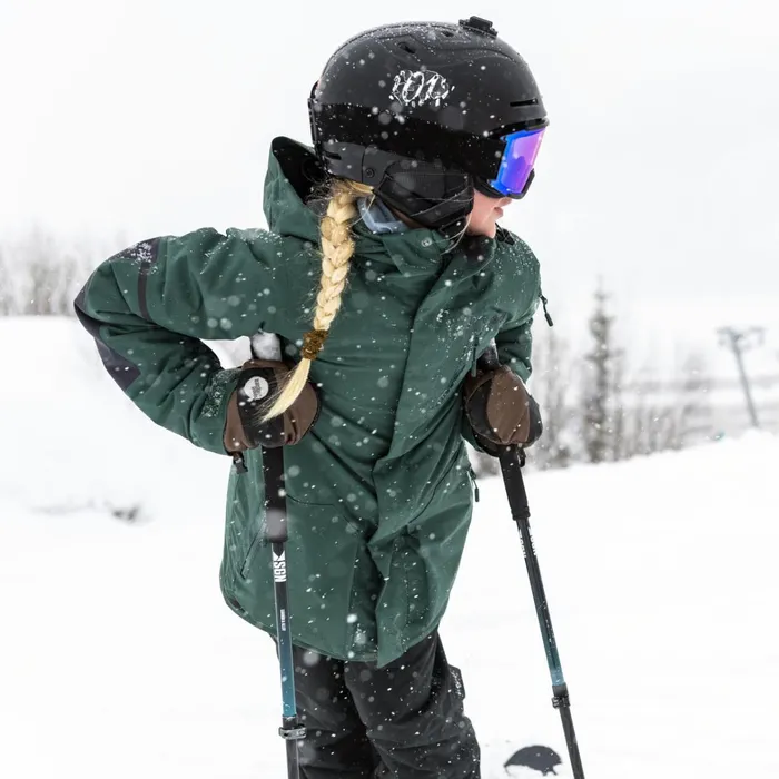 Bergans Of Norway Insulated Jackets Knyken Insulated Youth Jacket Duke Green 8211 Kids
