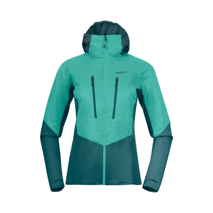 Bergans Of Norway Insulated Jackets Tind Light Insulated Jacket Light Malachite Green Malachite Green 8211 Women