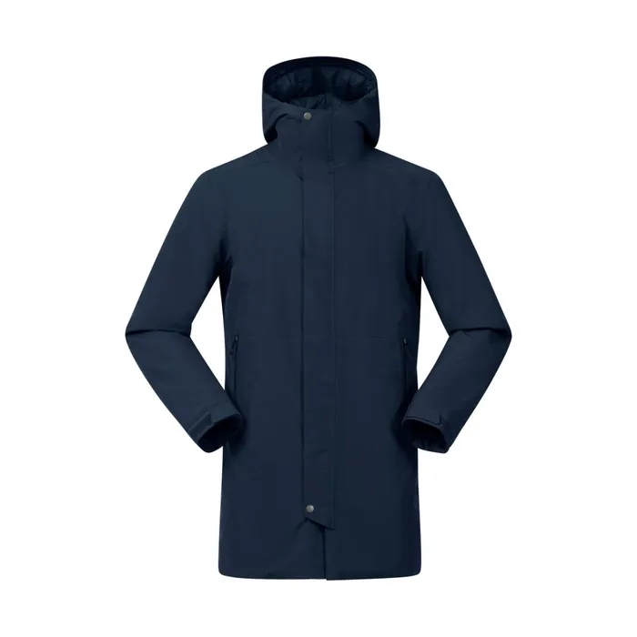 Bergans Of Norway Insulated Jackets Urban Insulated Shell Coat Navy Blue 8211 Men