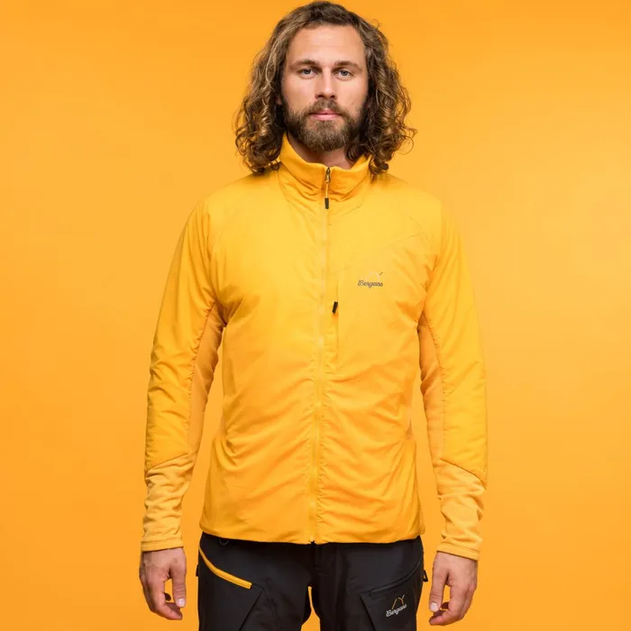 Bergans Of Norway Insulation Y Mountainline Light Insulated Air Jacket Mango Yellow 8211 Men Bergans Of Norway Insulation Y Mountainline Light Insulated Air Jacket Mango Yellow 8211 Men