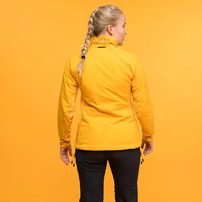 Bergans Of Norway Insulation Y Mountainline Light Insulated Air Jacket Mango Yellow 8211 Women