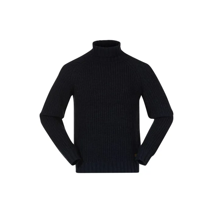 Bergans Of Norway Jumpers And Long Sleeves Nordmarka Merino High Neck Jumper Navy 8211 Men