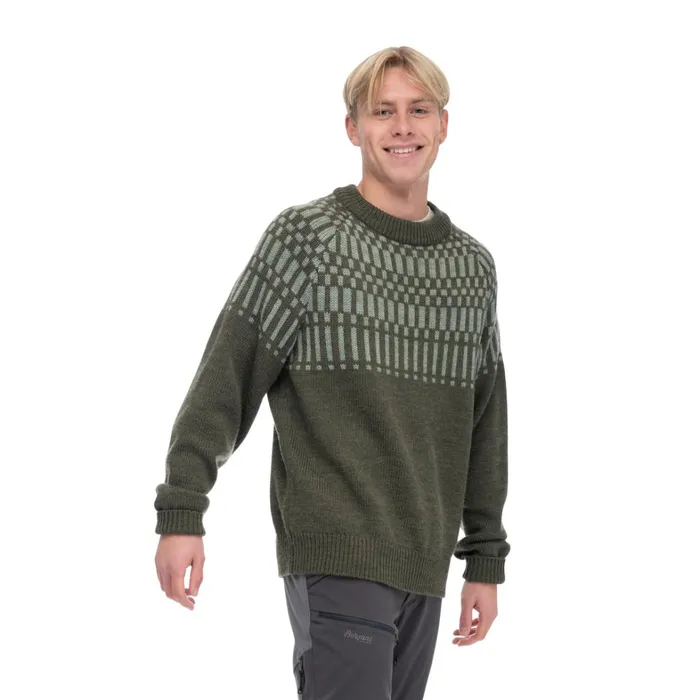 Bergans Of Norway Jumpers And Long Sleeves Nordmarka Merino Jumper Dark Green Mud Light Green Mud 8211 Men Bergans Of Norway Jumpers And Long Sleeves Nordmarka Merino Jumper Dark Green Mud Light Green Mud 8211 Men