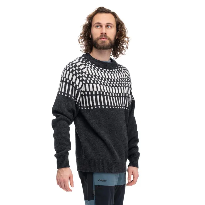 Bergans Of Norway Jumpers And Long Sleeves Nordmarka Merino Jumper Dark Shadow Grey Aluminium 8211 Men Bergans Of Norway Jumpers And Long Sleeves Nordmarka Merino Jumper Dark Shadow Grey Aluminium 8211 Men