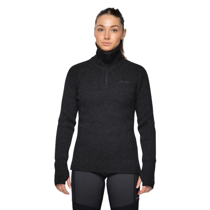 Bergans Of Norway Jumpers And Long Sleeves Ulriken Jumper Black 8211 Women
