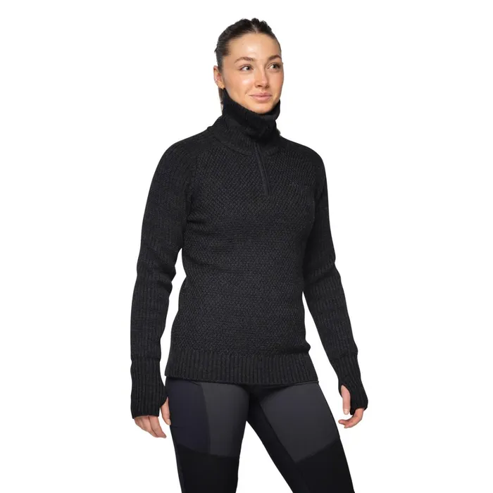 Bergans Of Norway Jumpers And Long Sleeves Ulriken Jumper Black 8211 Women