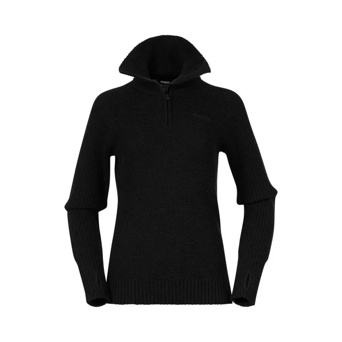 Bergans Of Norway Jumpers And Long Sleeves Ulriken Jumper Black 8211 Women