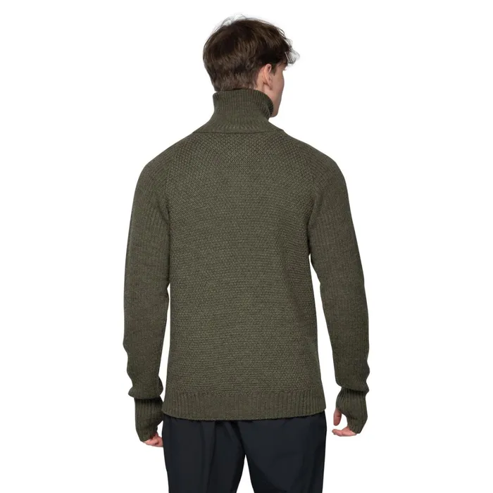 Bergans Of Norway Jumpers And Long Sleeves Ulriken Jumper Dark Green Mud 8211 Men
