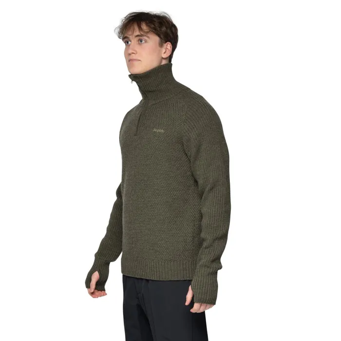 Bergans Of Norway Jumpers And Long Sleeves Ulriken Jumper Dark Green Mud 8211 Men
