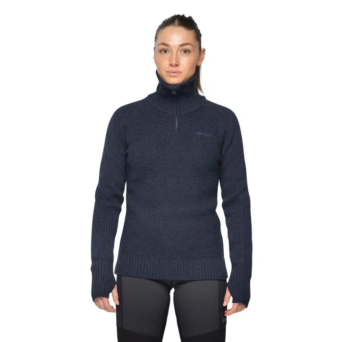 Bergans Of Norway Jumpers And Long Sleeves Ulriken Jumper Navy Blue 8211 Women Bergans Of Norway Jumpers And Long Sleeves Ulriken Jumper Navy Blue 8211 Women