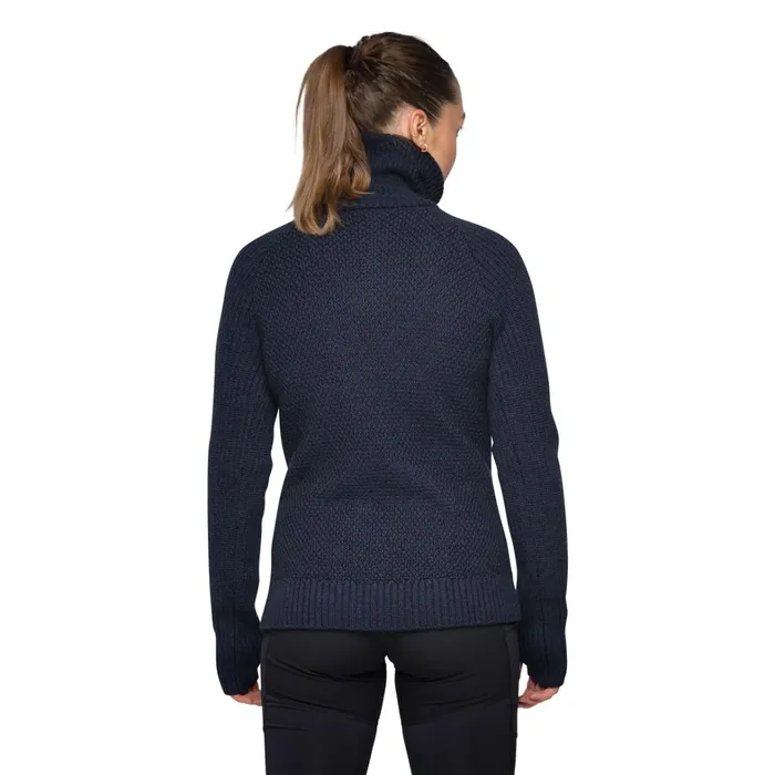 Bergans Of Norway Jumpers And Long Sleeves Ulriken Jumper Navy Blue 8211 Women