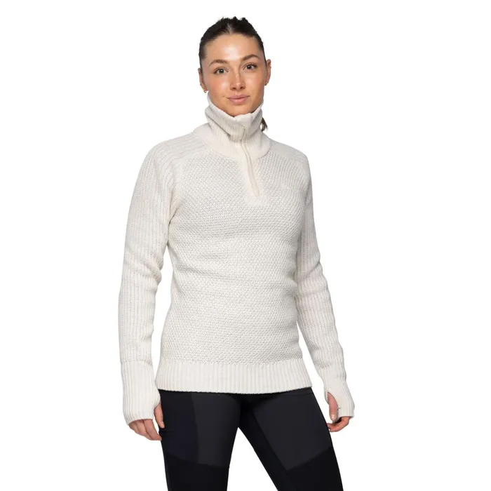 Bergans Of Norway Jumpers And Long Sleeves Ulriken Jumper Vanilla White 8211 Women
