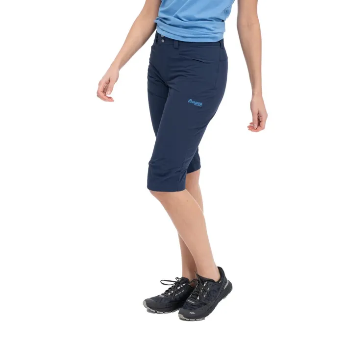 Bergans Of Norway Pirate Pants Vandre Light Softshell Long Shorts Navy 8211 Women