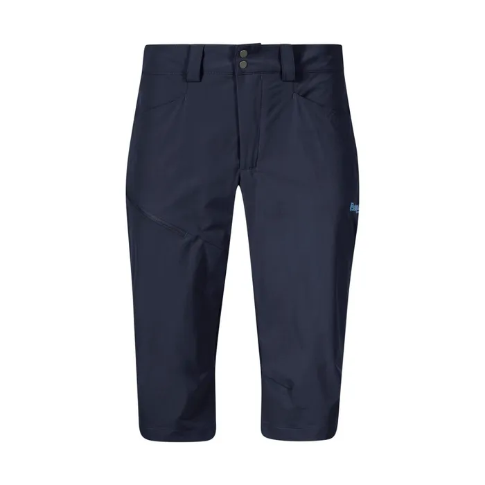 Bergans Of Norway Pirate Pants Vandre Light Softshell Long Shorts Navy 8211 Women