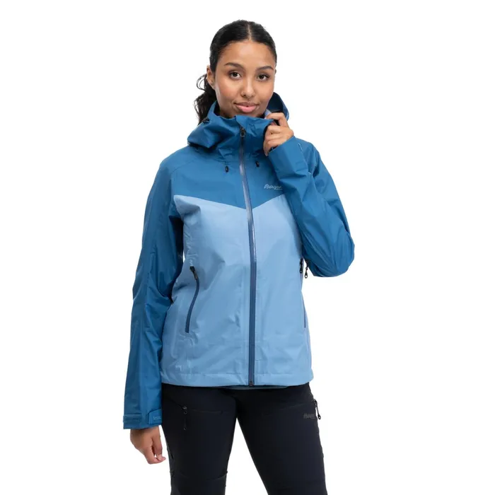 Bergans Of Norway Shell Jackets Skar Light 3l Shell Jacket Pacific Blue North Sea Blue 8211 Women Bergans Of Norway Shell Jackets Skar Light 3l Shell Jacket Pacific Blue North Sea Blue 8211 Women