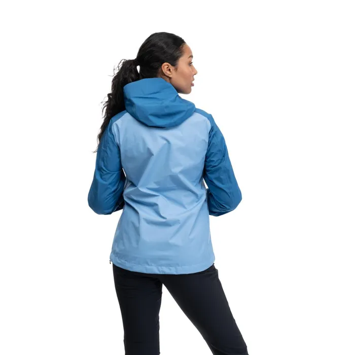 Bergans Of Norway Shell Jackets Skar Light 3l Shell Jacket Pacific Blue North Sea Blue 8211 Women