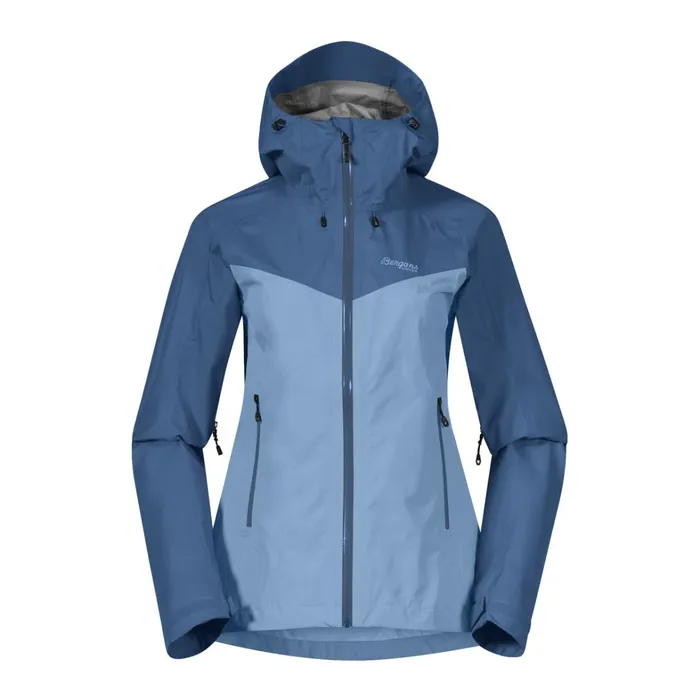 Bergans Of Norway Shell Jackets Skar Light 3l Shell Jacket Pacific Blue North Sea Blue 8211 Women