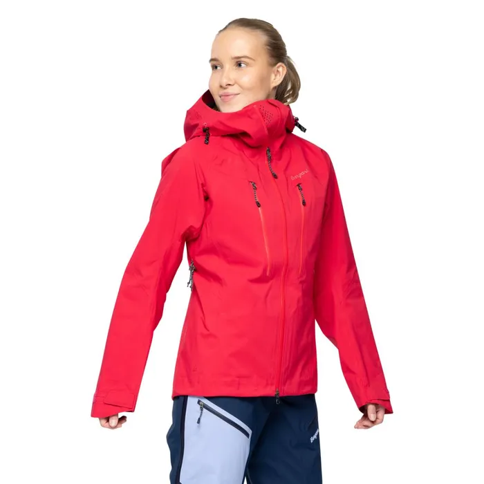 Bergans Of Norway Shell Jackets Tind 3l Shell Jacket Alpine Rose 8211 Women