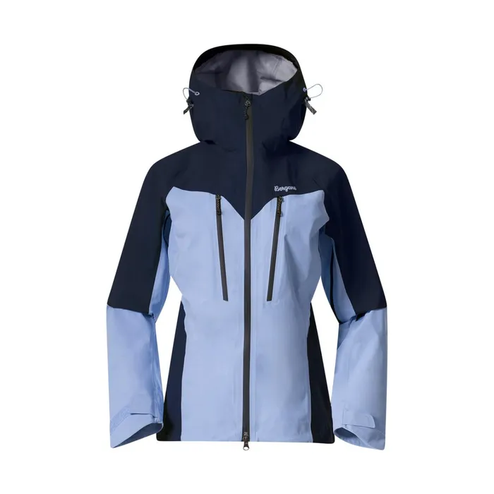 Bergans Of Norway Shell Jackets Tind 3l Shell Jacket Blueberry Milk Navy Blue 8211 Women