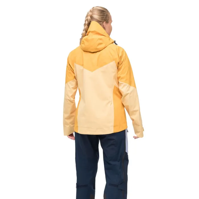 Bergans Of Norway Shell Jackets Tind 3l Shell Jacket Buttercup Yellow Marigold Yellow 8211 Women