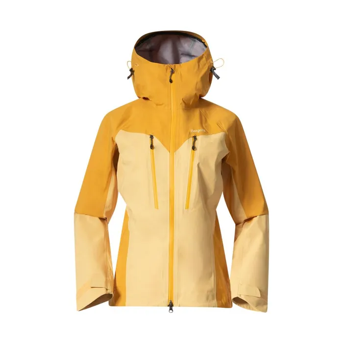 Bergans Of Norway Shell Jackets Tind 3l Shell Jacket Buttercup Yellow Marigold Yellow 8211 Women