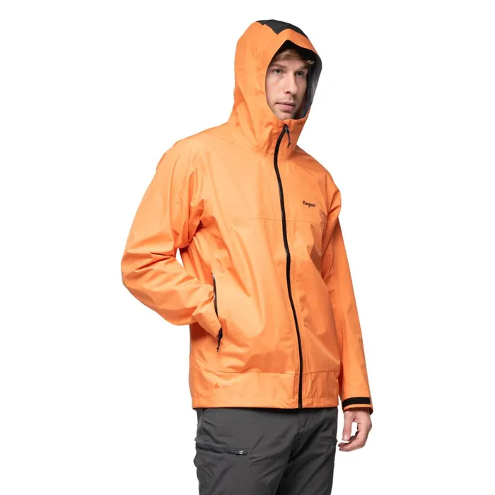 Bergans Of Norway Shell Jackets Vaagaa Light 3l Shell Jacket Faded Orange 8211 Men