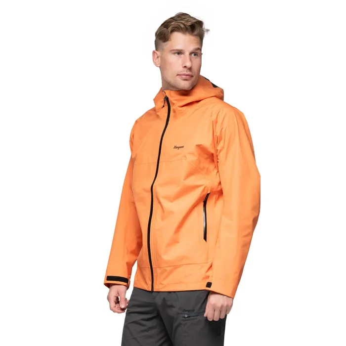 Bergans Of Norway Shell Jackets Vaagaa Light 3l Shell Jacket Faded Orange 8211 Men