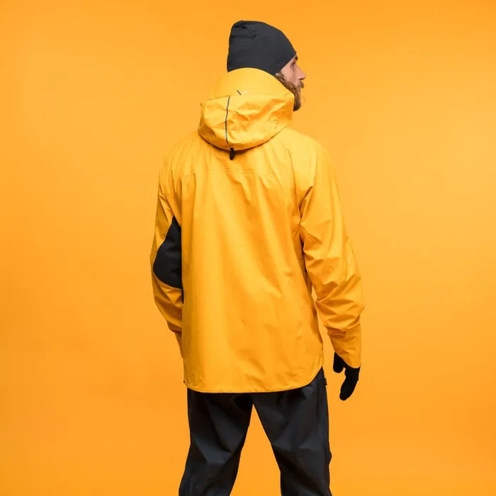 Bergans Of Norway Shell Jackets Y Mountainline Breathe 3l Shell Jacket Mango Yellow 8211 Men