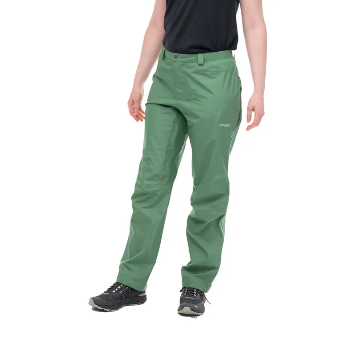 Bergans Of Norway Shell Pants Vandre Light 3l Shell Zipped Pants Dark Jade Green 8211 Women