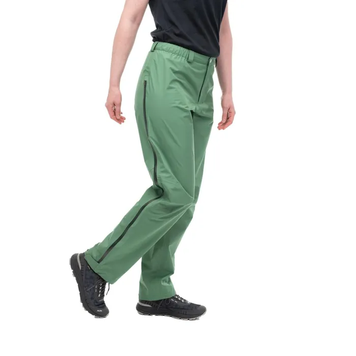 Bergans Of Norway Shell Pants Vandre Light 3l Shell Zipped Pants Dark Jade Green 8211 Women