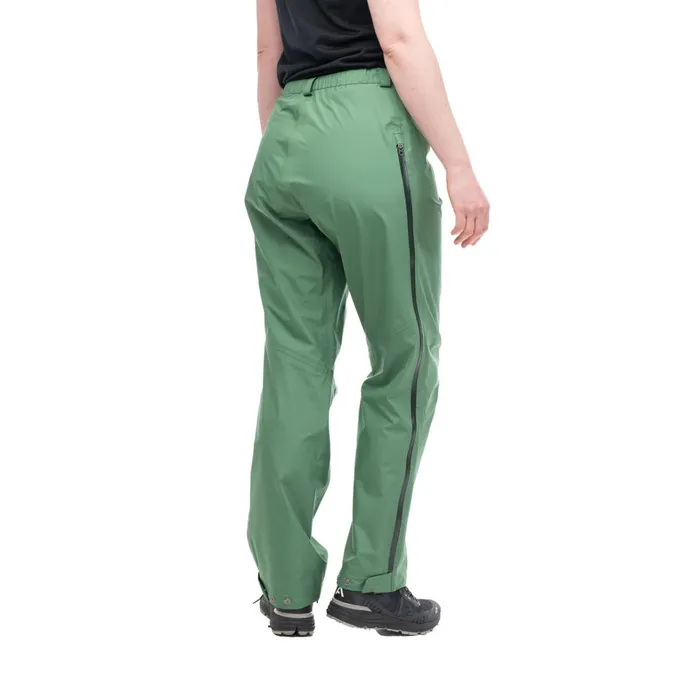 Bergans Of Norway Shell Pants Vandre Light 3l Shell Zipped Pants Dark Jade Green 8211 Women