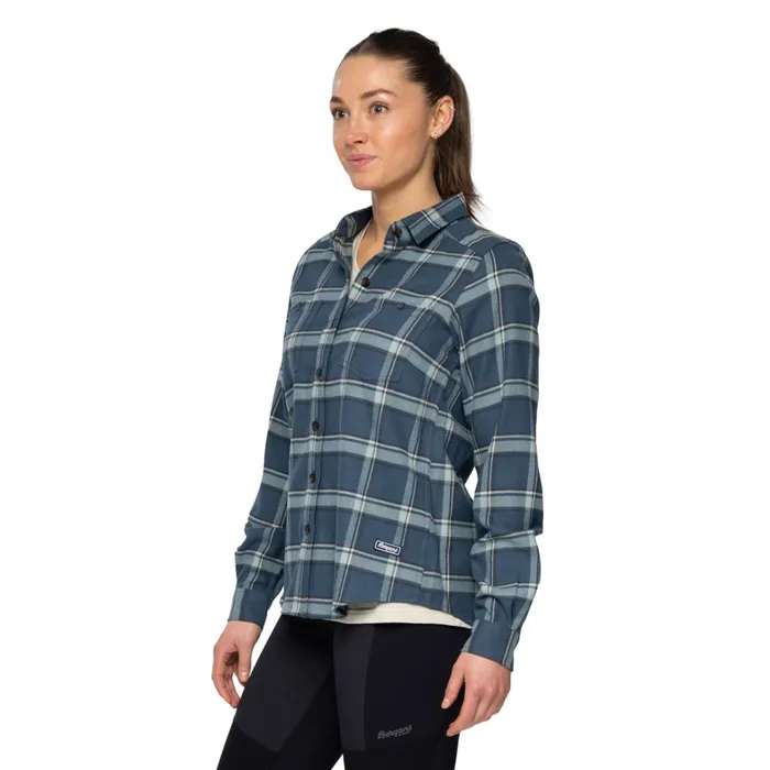 Bergans Of Norway Shirts Tovdal W Shirt Orion Blue Misty Forest Check 8211 Women Bergans Of Norway Shirts Tovdal W Shirt Orion Blue Misty Forest Check 8211 Women