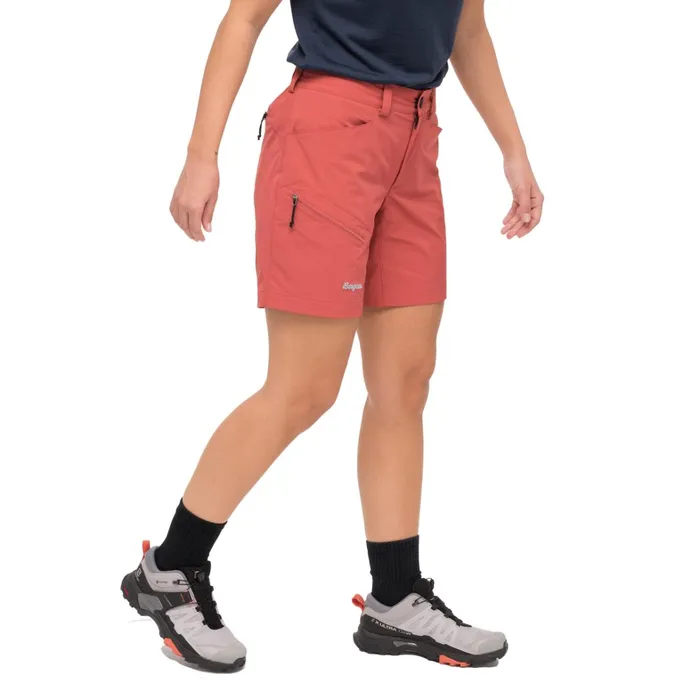 Bergans Of Norway Shorts Vaagaa Light Softshell Shorts Rusty Dust 8211 Women