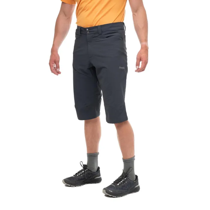 Bergans Of Norway Shorts Vandre Light Softshell Long Shorts Dark Shadow Grey 8211 Men