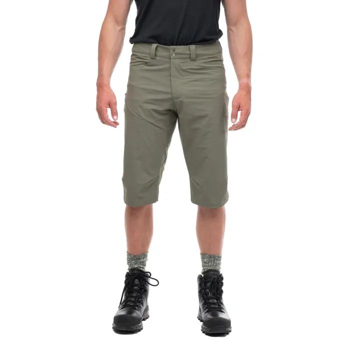 Bergans Of Norway Shorts Vandre Light Softshell Long Shorts Green Mud 8211 Men